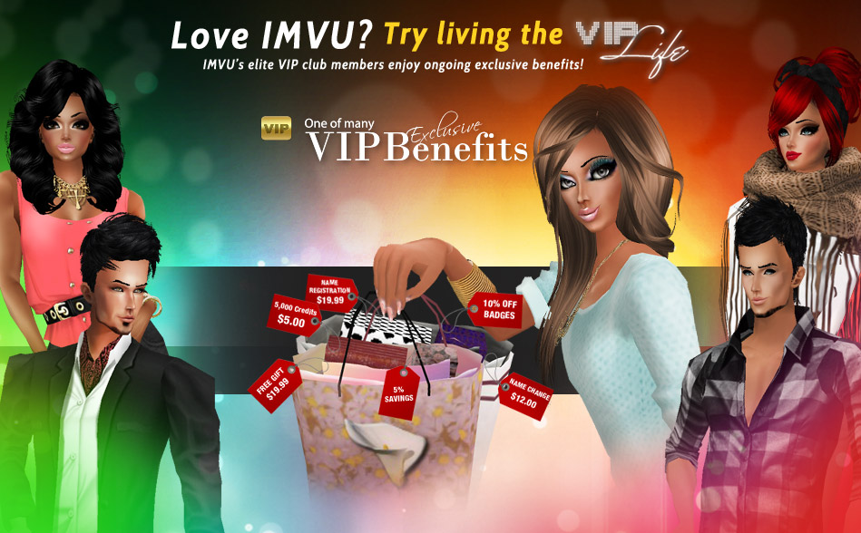 imvu sign up for vip